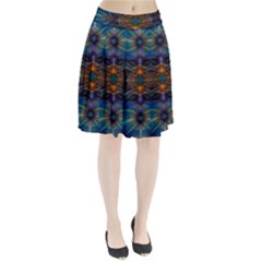 Fractal Flower Pleated Skirt by Sparkle