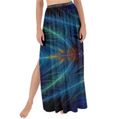 Fractal Flower Maxi Chiffon Tie-up Sarong by Sparkle