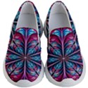 Fractal Flower Kids Lightweight Slip Ons View1