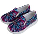 Fractal Flower Kids Lightweight Slip Ons View2