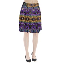 Fractal Illusion Pleated Skirt by Sparkle