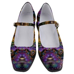 Fractal Illusion Women s Mary Jane Shoes by Sparkle