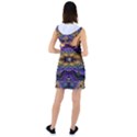 Fractal Illusion Racer Back Hoodie Dress View2