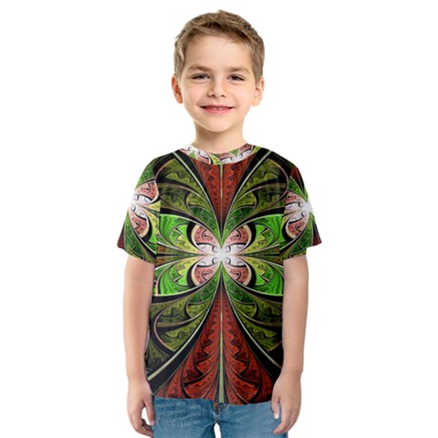 Fractal Design Kids  Sport Mesh Tee by Sparkle