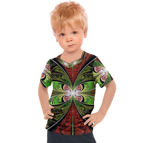 Fractal Design Kids  Sports Tee by Sparkle