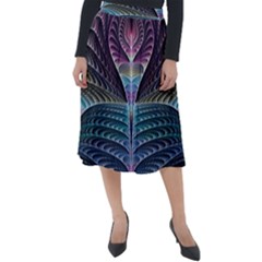 Fractal Design Classic Velour Midi Skirt  by Sparkle