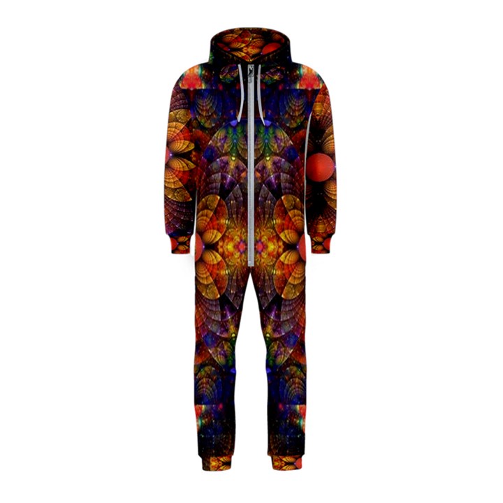 Fractal Flower Hooded Jumpsuit (Kids)