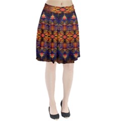 Fractal Flower Pleated Skirt by Sparkle