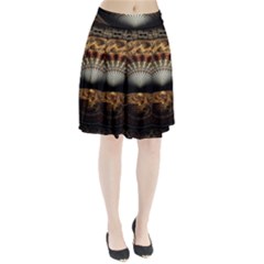 Fractal Illusion Pleated Skirt by Sparkle