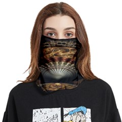 Fractal Illusion Face Covering Bandana (two Sides) by Sparkle