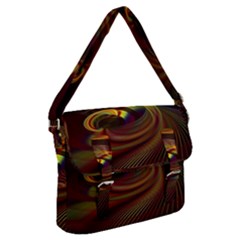 Fractal Illusion Buckle Messenger Bag