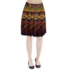 Fractal Illusion Pleated Skirt by Sparkle