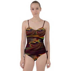 Fractal Illusion Sweetheart Tankini Set