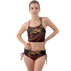 Fractal Illusion Mini Tank Bikini Set