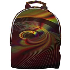 Fractal Illusion Mini Full Print Backpack