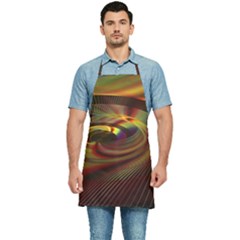 Fractal Illusion Kitchen Apron by Sparkle