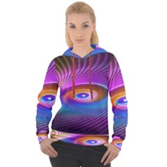 Fractal Illusion Women s Overhead Hoodie