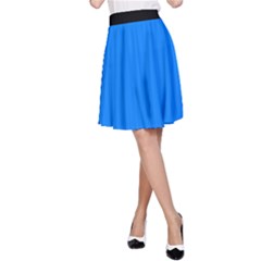 Azure Blue - A-line Skirt by FashionLane