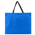 Azure Blue - Zipper Large Tote Bag View1