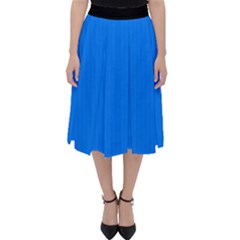 Azure Blue - Classic Midi Skirt by FashionLane