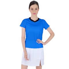 Azure Blue - Women s Sports Top by FashionLane