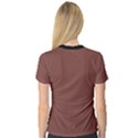 Bole Brown - V-Neck Sport Mesh Tee View2