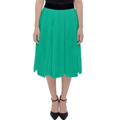 Caribbean Green - Classic Midi Skirt by FashionLane