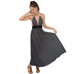 Anchor Grey - Backless Maxi Beach Dress