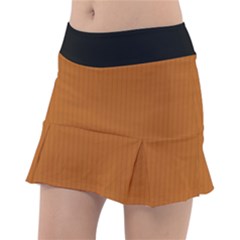 Bronze Orange - Tennis Skorts by FashionLane