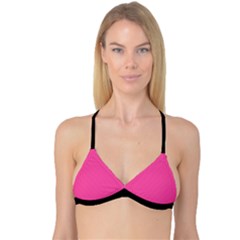 Brilliant Rose - Reversible Tri Bikini Top by FashionLane