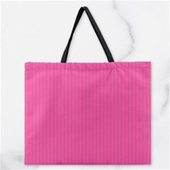 Brilliant Rose - Zipper Large Tote Bag by FashionLane