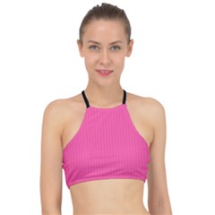 Brilliant Rose - Racer Front Bikini Top by FashionLane