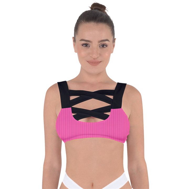 Brilliant Rose - Bandaged Up Bikini Top