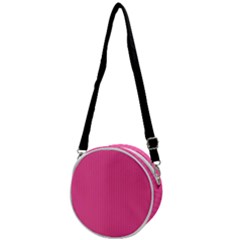 Brilliant Rose - Crossbody Circle Bag by FashionLane