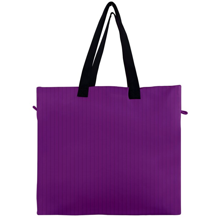 Dark Orchid - Canvas Travel Bag