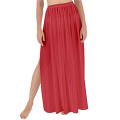 Flame Scarlet - Maxi Chiffon Tie-up Sarong by FashionLane