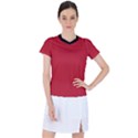 Flame Scarlet - Women s Sports Top View1