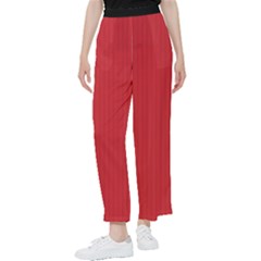 Flame Scarlet - Women s Pants  by FashionLane