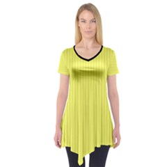 Laser Lemon - Short Sleeve Tunic  by FashionLane