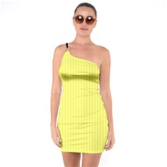 Laser Lemon - One Soulder Bodycon Dress by FashionLane