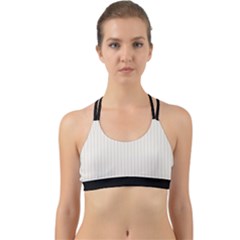 Coconut Milk - Back Web Sports Bra by FashionLane