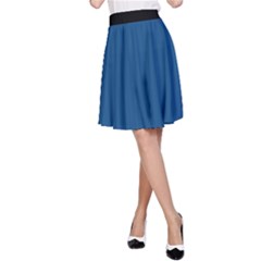 Classic Blue - A-line Skirt by FashionLane