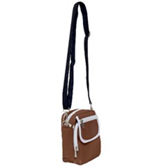 Caramel Cafe Brown - Shoulder Strap Belt Bag by FashionLane