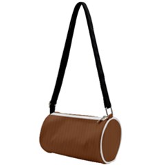 Caramel Cafe Brown - Mini Cylinder Bag by FashionLane