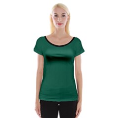 Christmas Green - Cap Sleeve Top by FashionLane