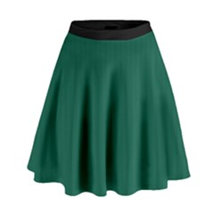 Christmas Green - High Waist Skirt by FashionLane