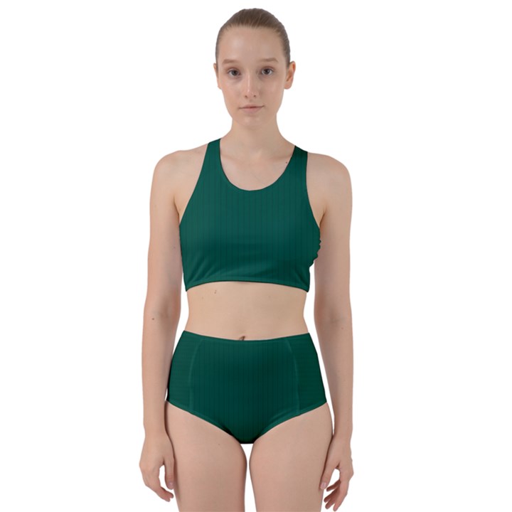 Christmas Green - Racer Back Bikini Set