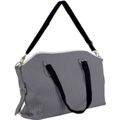 Battleship Grey - Canvas Crossbody Bag by FashionLane