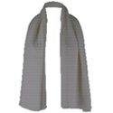 Battleship Grey - Long Sheer Chiffon Scarf  View1