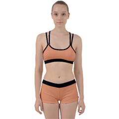 Cantaloupe Orange - Perfect Fit Gym Set by FashionLane